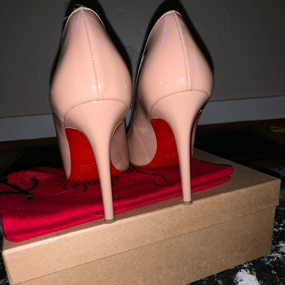 Christian louboutin simple pump 100 patent calf - Picture 4 of 6